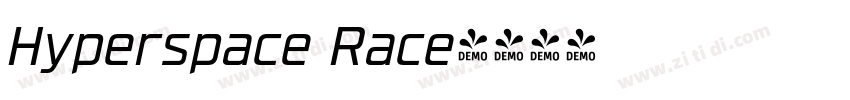 Hyperspace Race字体转换